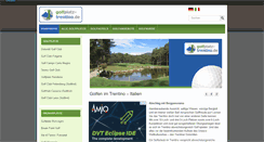 Desktop Screenshot of golfplatz-trentino.de